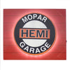 Vintage Mopar Hemi Metal Backlit LED Sign – 15" x 18"